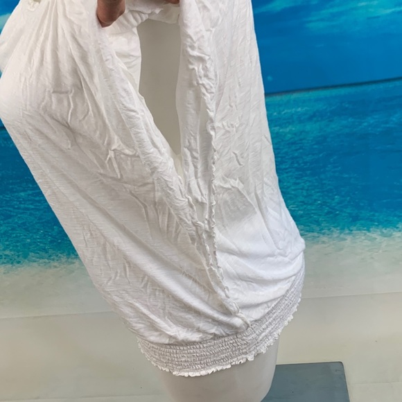Avenue White Banded Hem Top - Picture 5 of 7